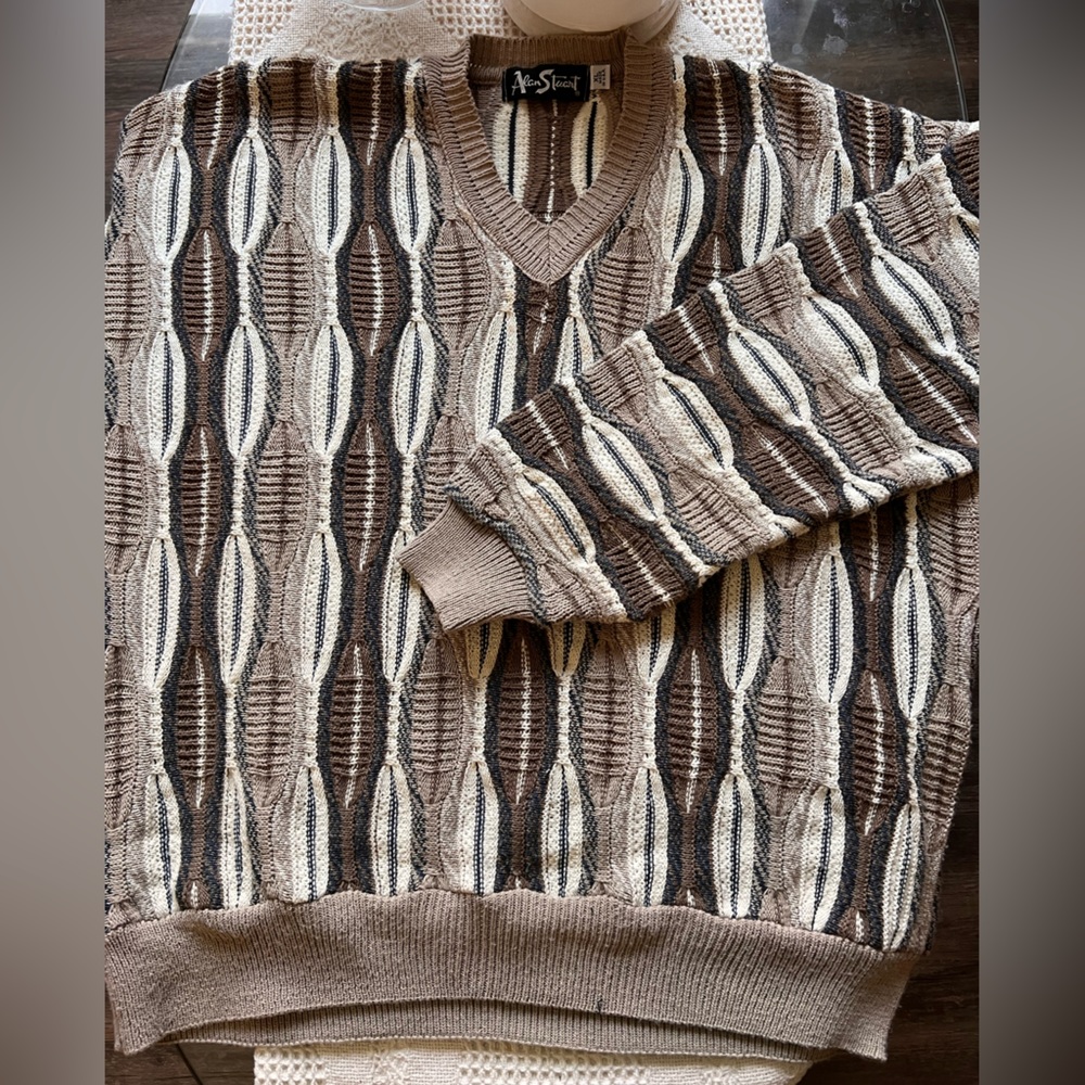 Vintage V-Neck Sweater